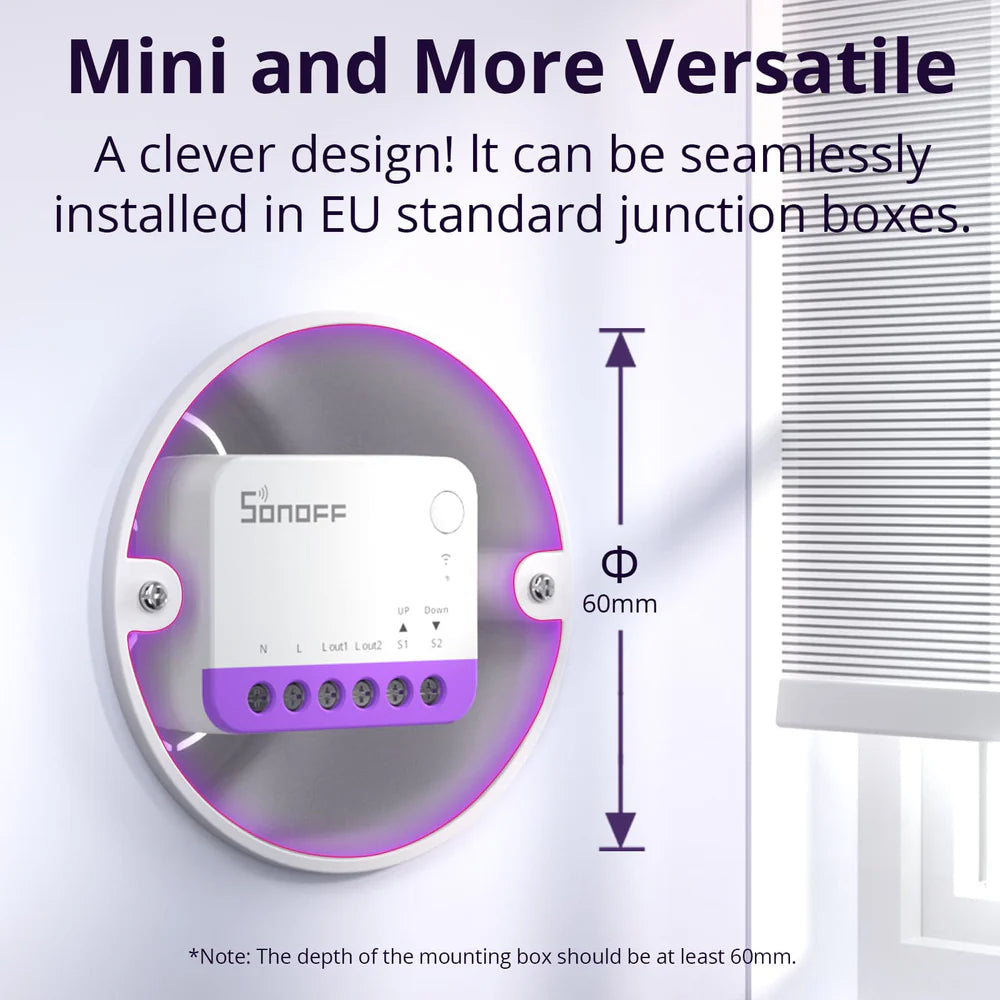 SONOFF Interrupteur intelligent pour volet roulant | MINI-RBS